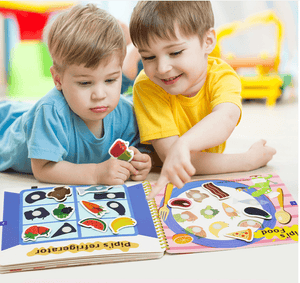 Livre Occupé Éducatif pour Enfant à Développer des Compétences D'apprentissage