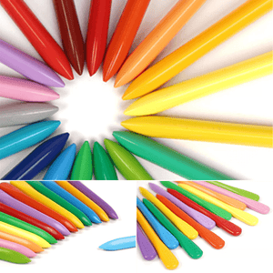 Ensemble de Crayons en Cire Organique pour Enfants (12/18/24/36 couleurs)