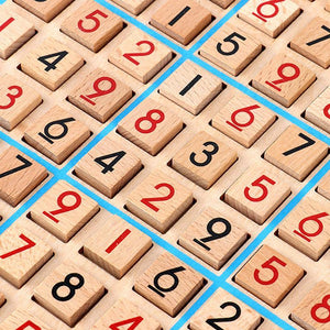 Puzzle Sudoku en bois